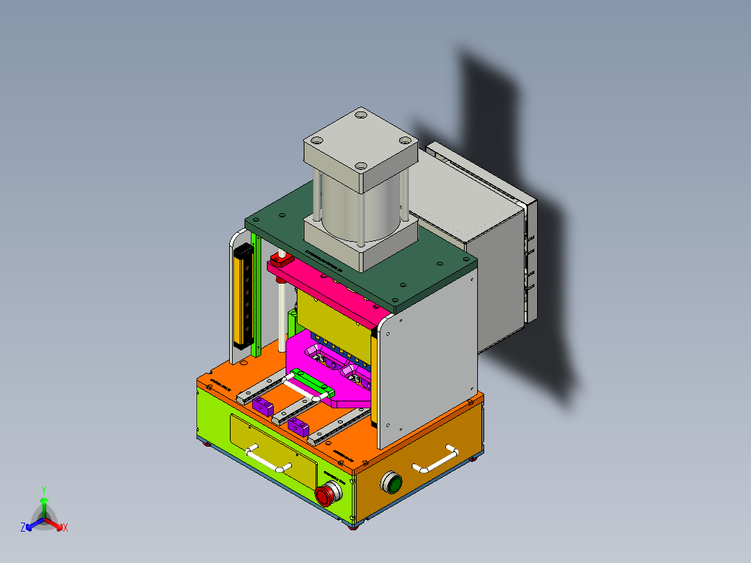SN80256 IC成型切割夹具step