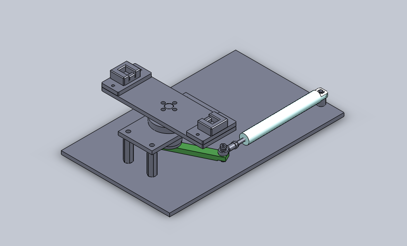 摆动工作台3D模型