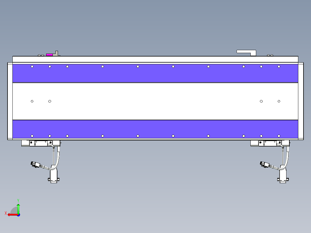 威洛博VL系列3d模型模组2VL22H1Y-S500后视图