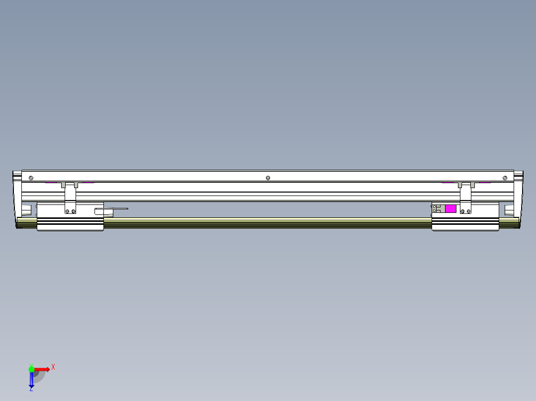 威洛博VL系列3d模型模组2VL22H1Y-S500俯视图