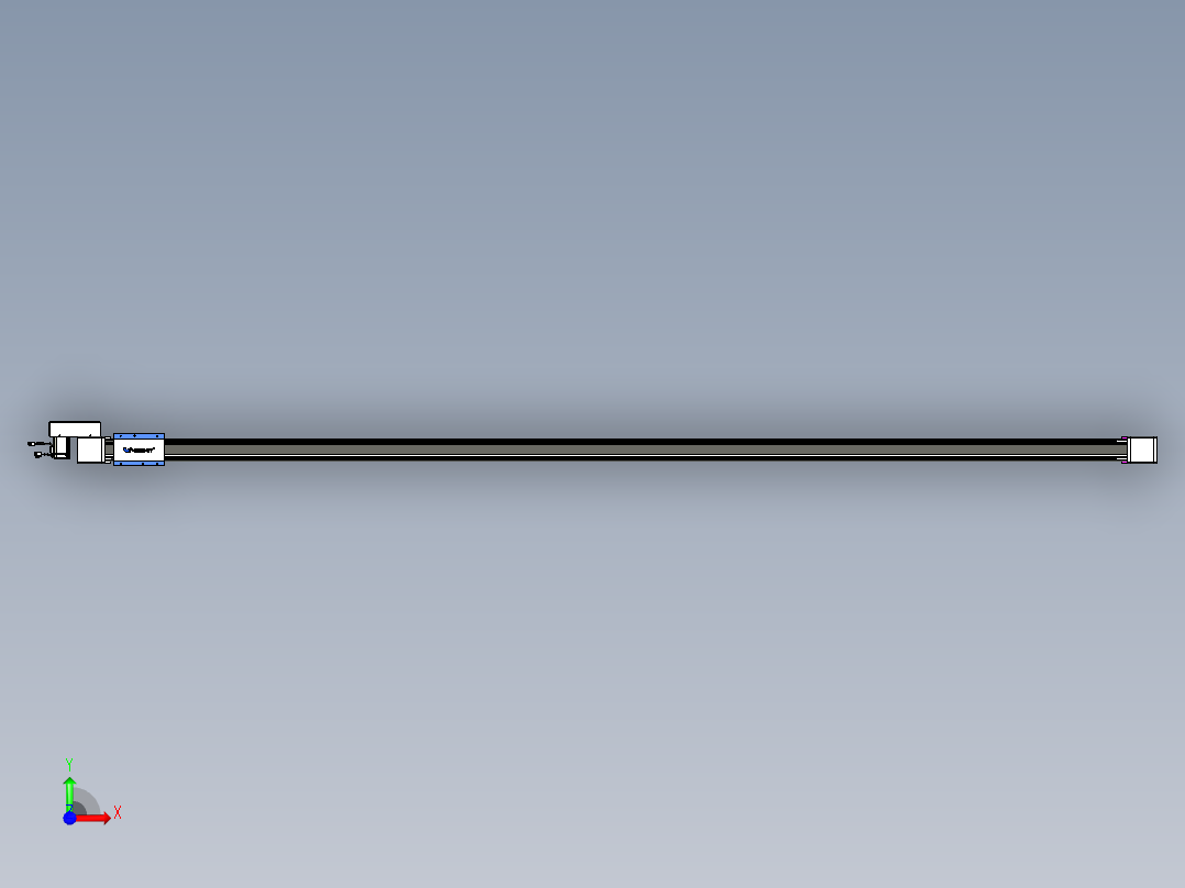 威洛博LB.GB同步带传动--欧规系列GB8-L96-S3400-BR-P40前视图