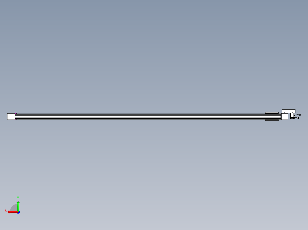 威洛博LB.GB同步带传动--欧规系列GB8-L96-S3400-BR-P40后视图