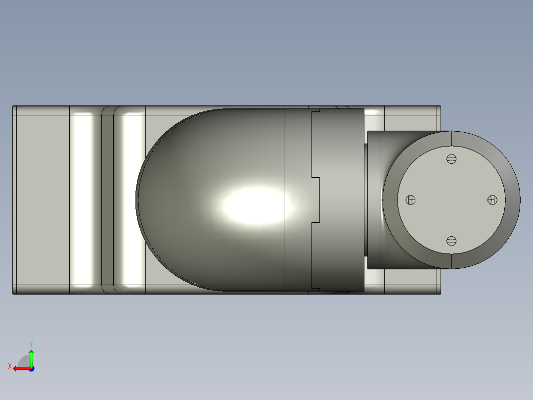 3dof-robot-orientation-mechanism STP IGS后视图