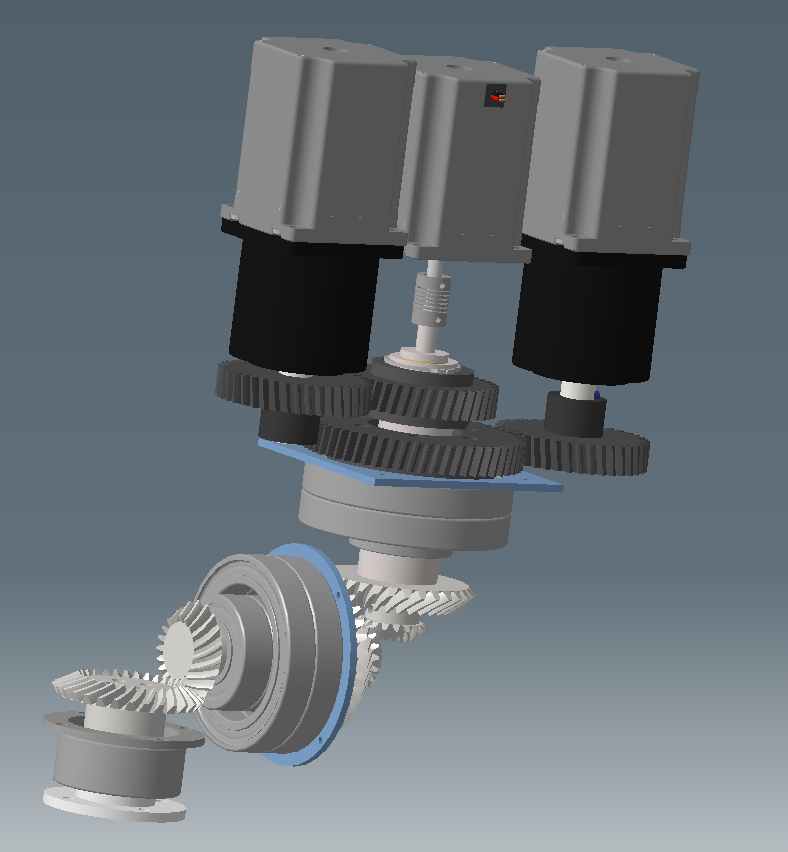 3dof-robot-orientation-mechanism STP IGS