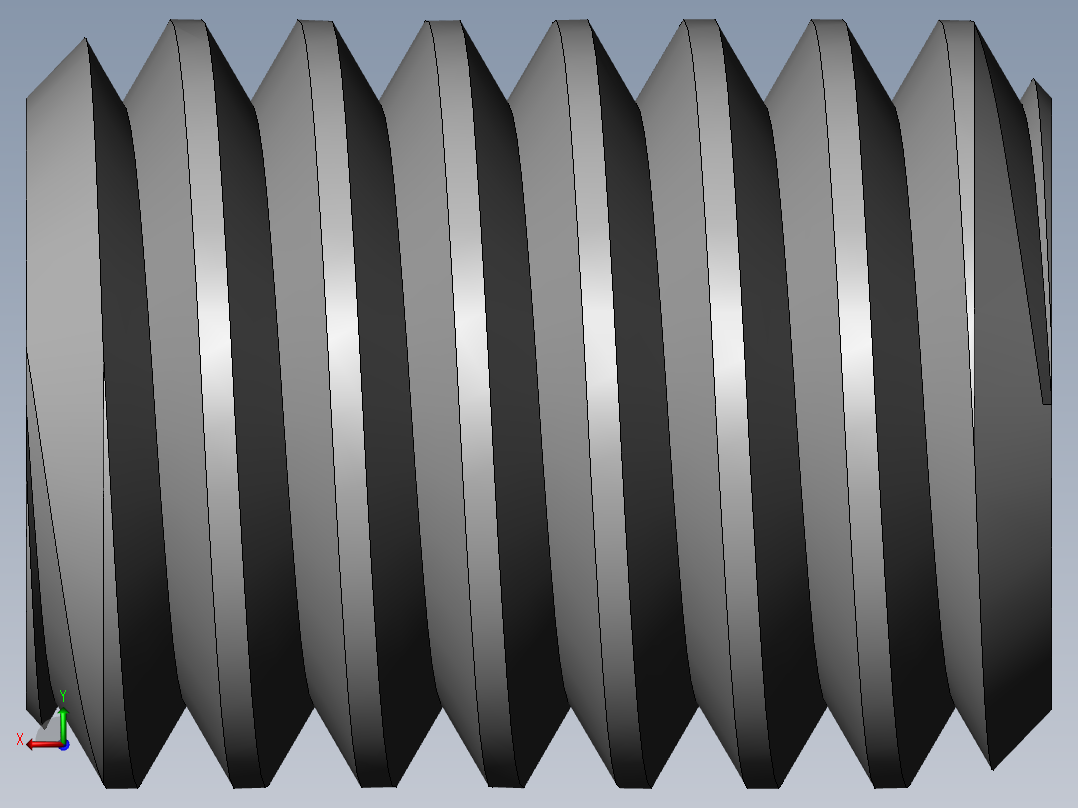 DIN 913-ISO 4026 固定螺钉-M6 L=8.SLDPRT后视图