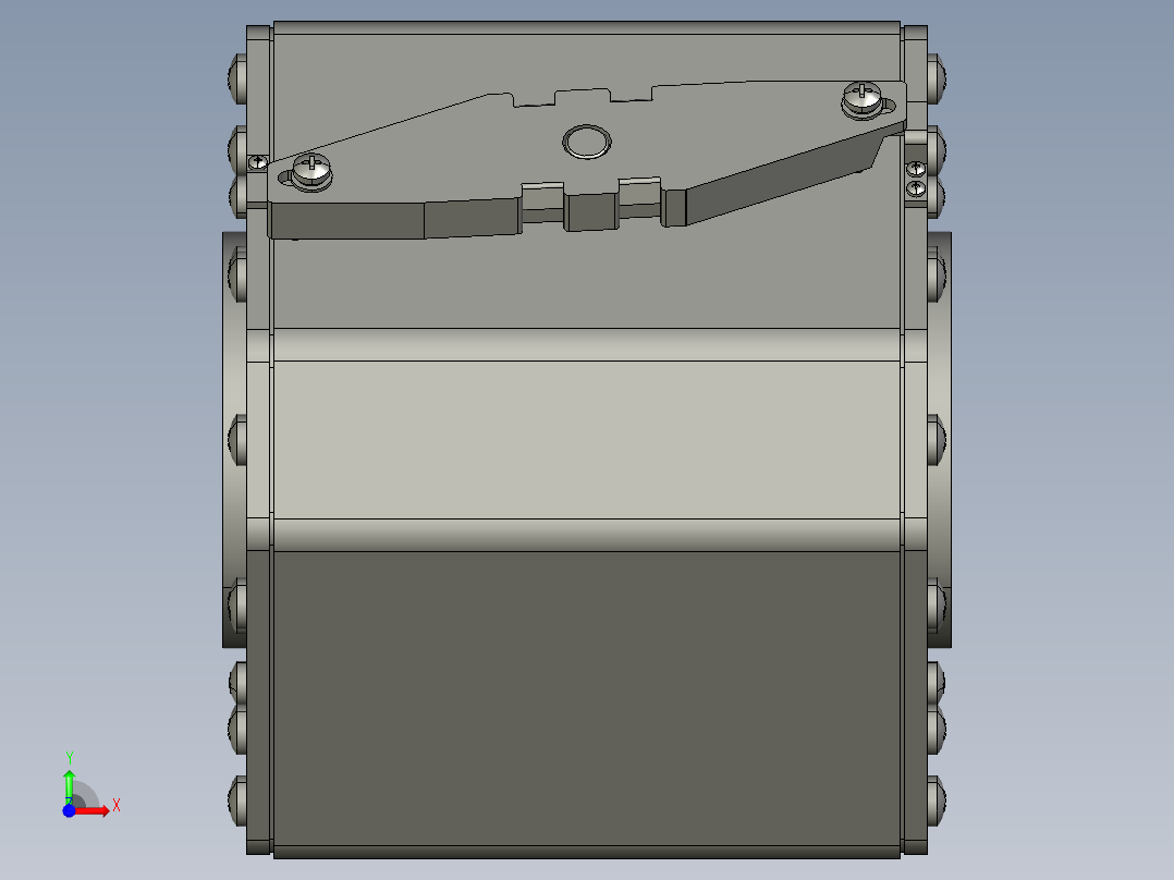 熔断器RSZ307-N-UJP 1500V 3Dͼ前视图