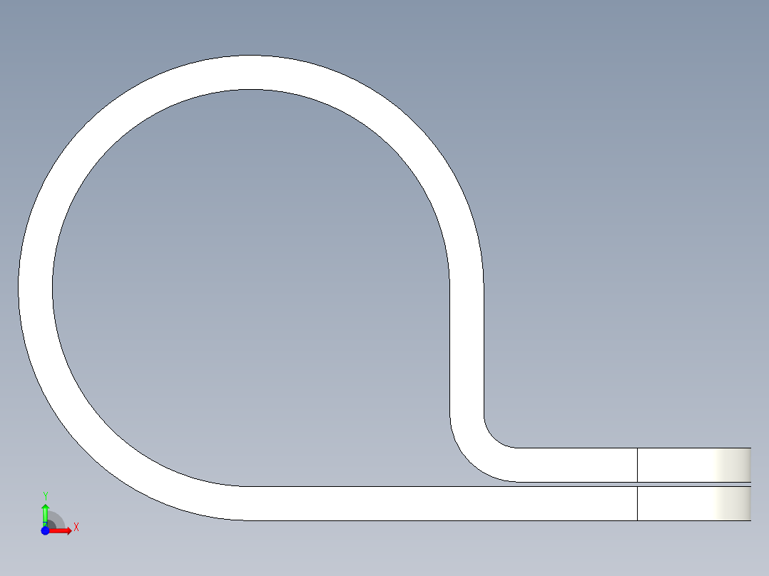 HP 系列 P 夹-H10P-NA前视图