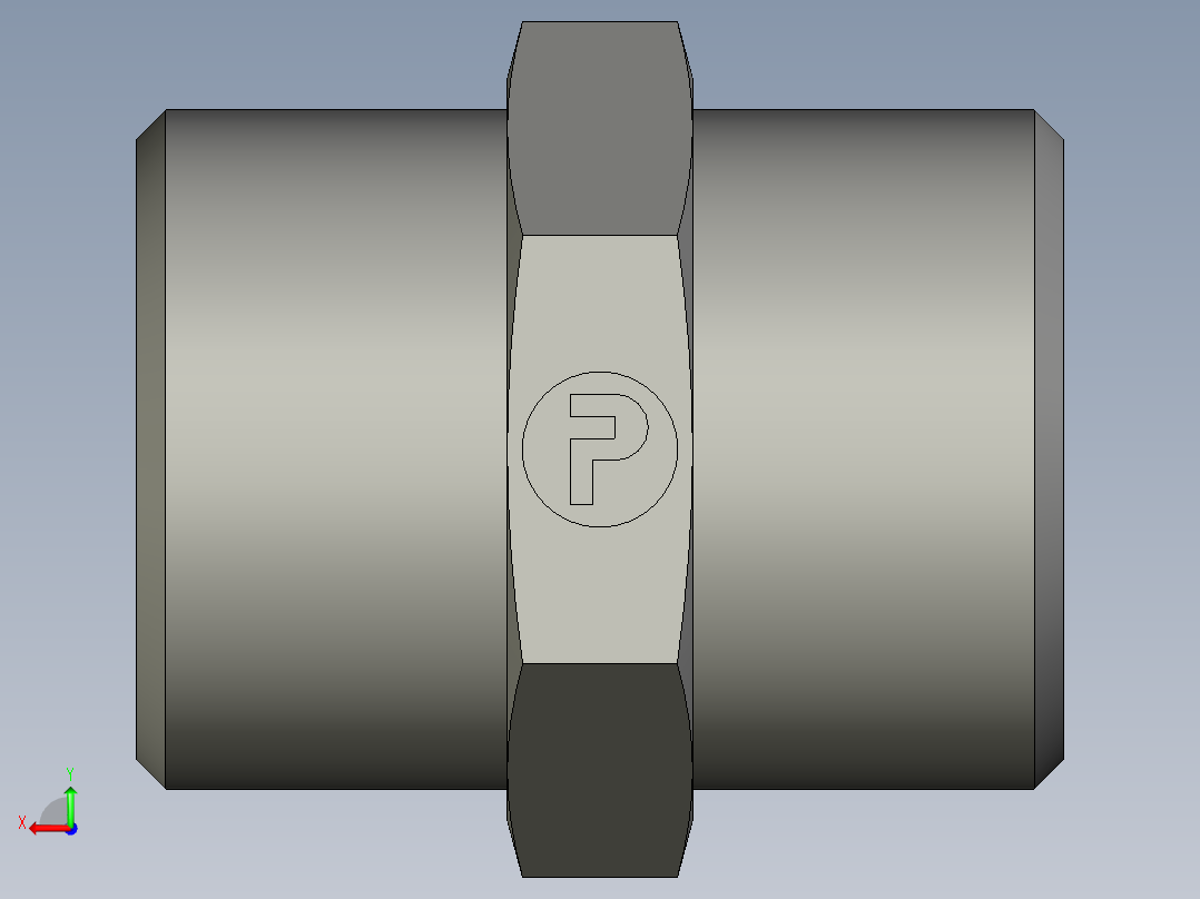 卡套式工业通用硬管接头EO Union G15L71X后视图