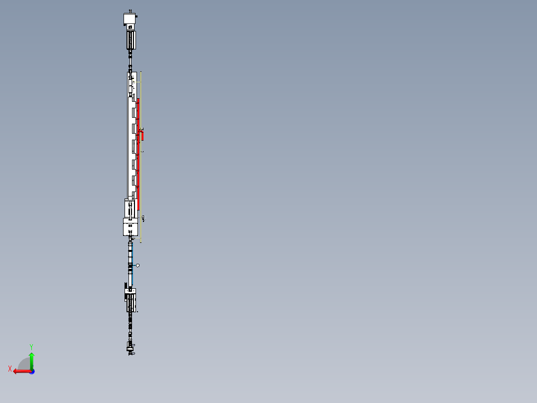 彩涂线三维后视图