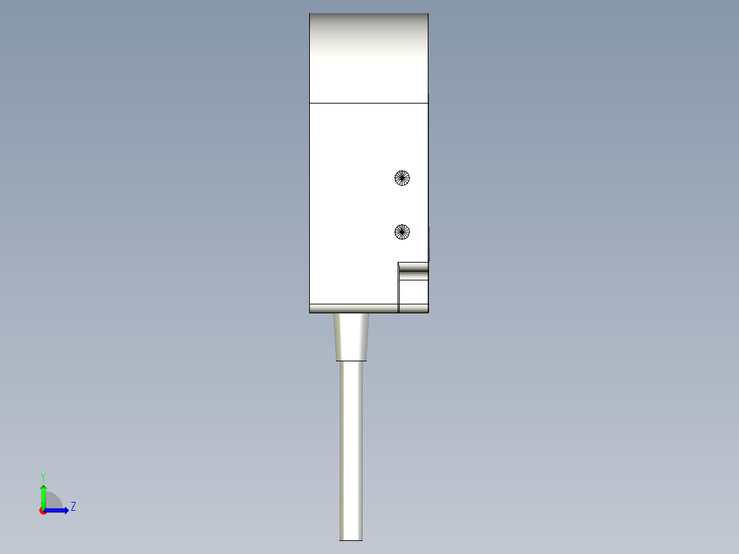 接近传感器PS06_CA左视图