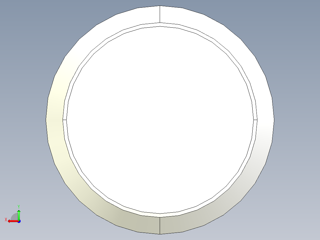 雙頭螺桿2304-3D多系列多零件图纸模型后视图