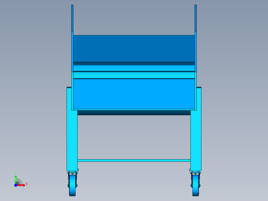 滚筒水果分拣机UG三维==1169881==200前视图
