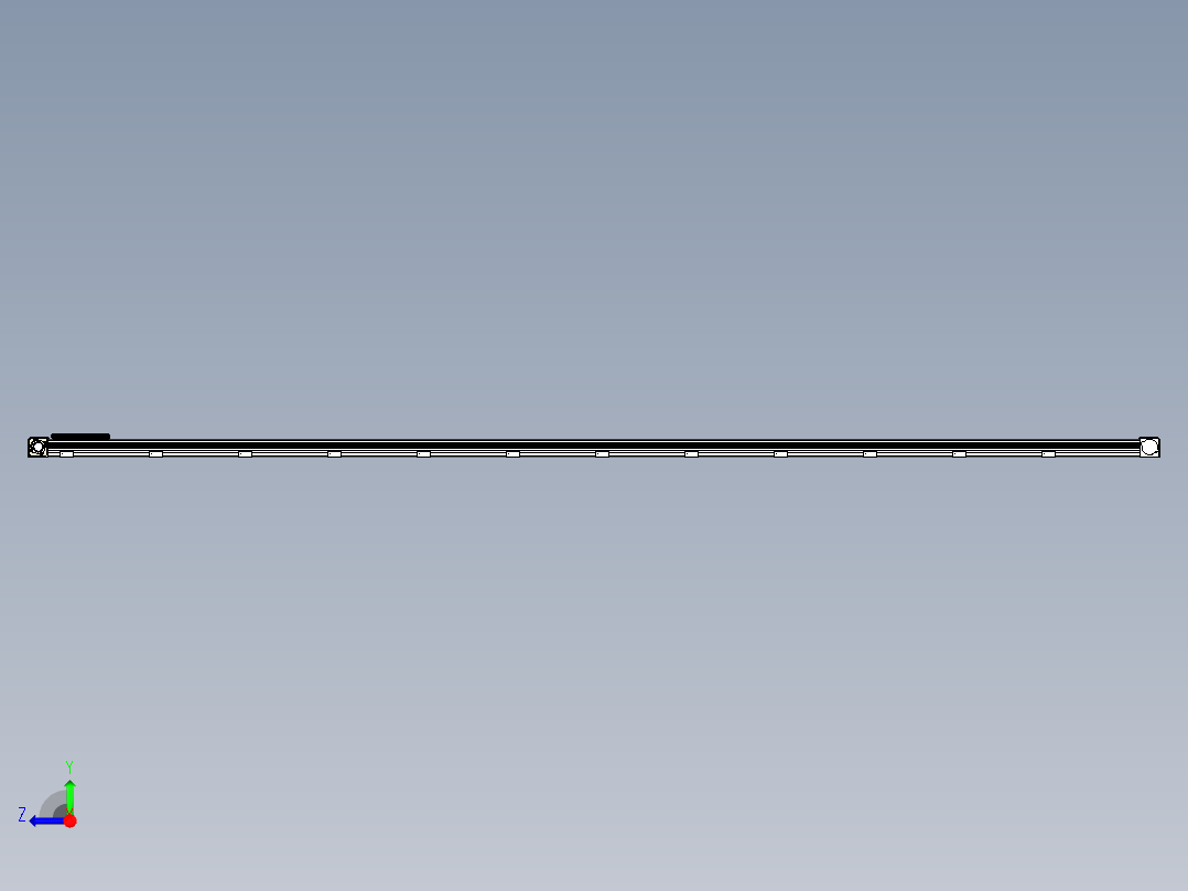 同步带滑台-欧规B8-L176-S4600-L-ZP40-D3-N5右视图