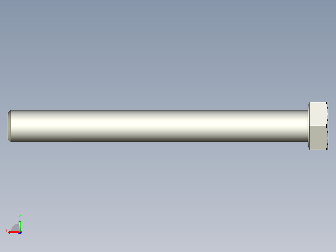 螺钉-DIN_931-M18x2.5x170_27.stp后视图