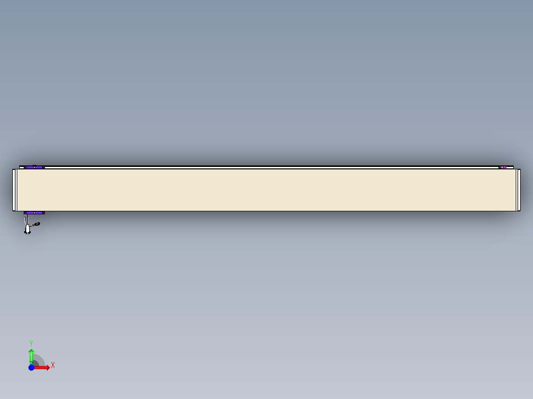 威洛博VL系列3d模型模组VL22H1Y-S2450前视图