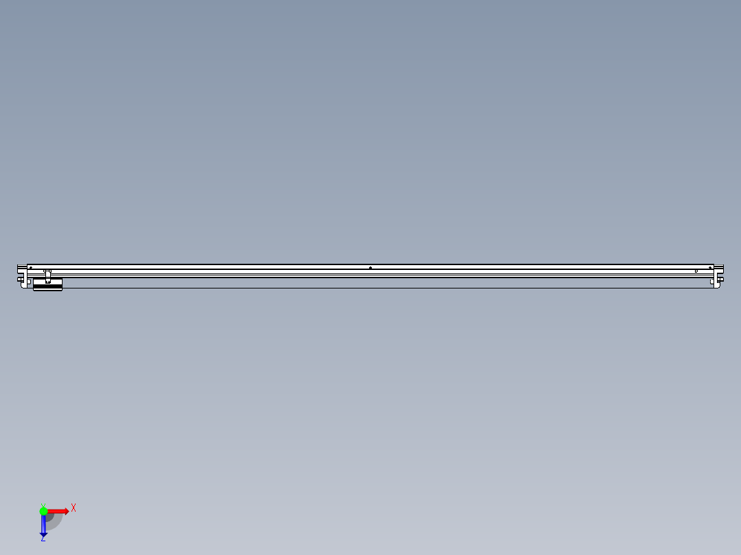 威洛博VL系列3d模型模组VL22H1Y-S2450俯视图