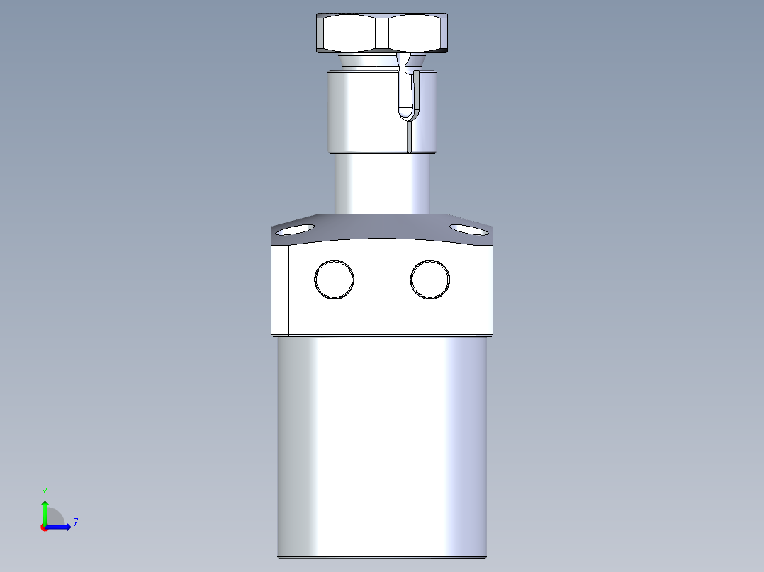 KOSMEKLHA0480-SR-Y30多系列多零件图纸模型左视图