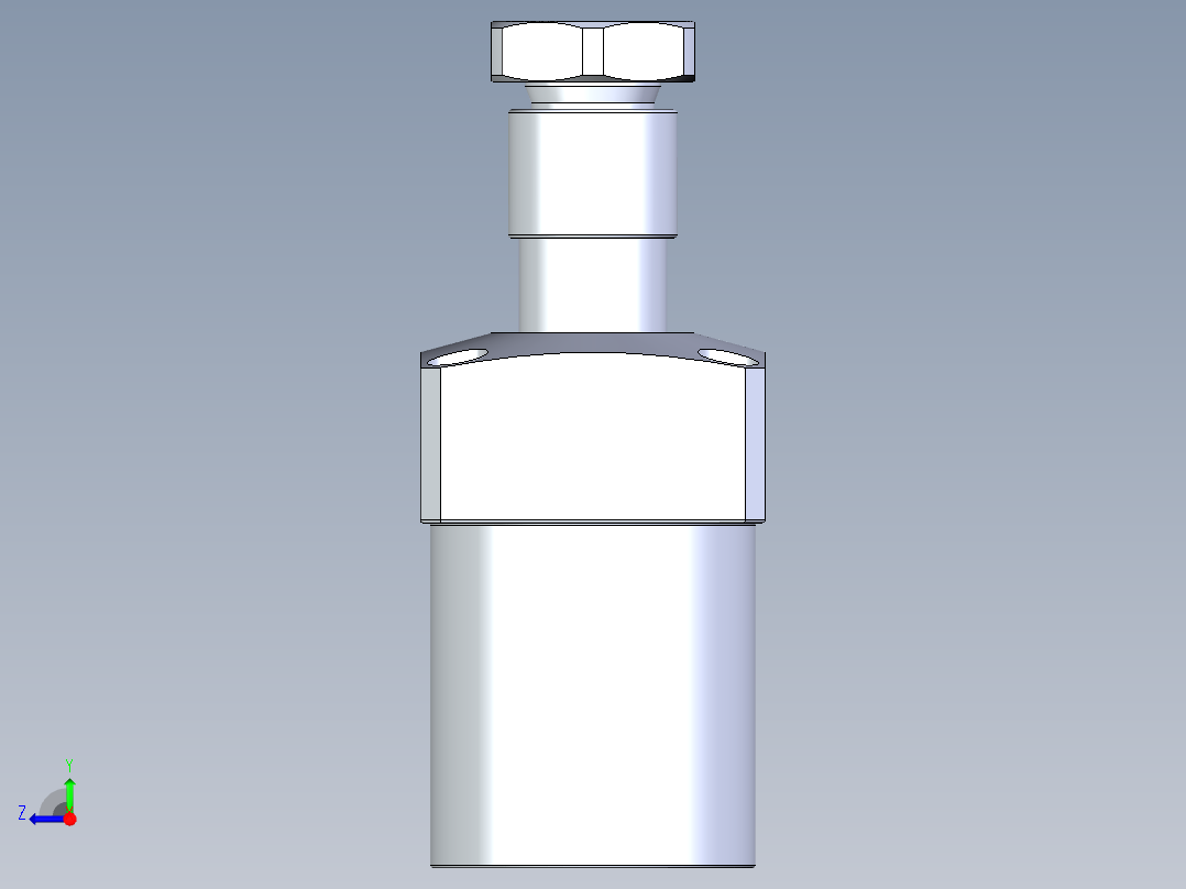 KOSMEKLHA0480-SR-Y30多系列多零件图纸模型右视图