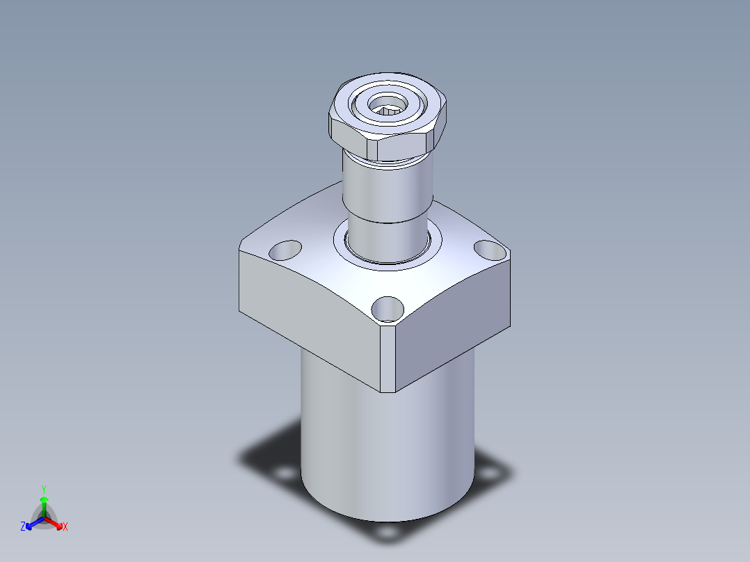 KOSMEKLHA0480-SR-Y30多系列多零件图纸模型正等轴测图