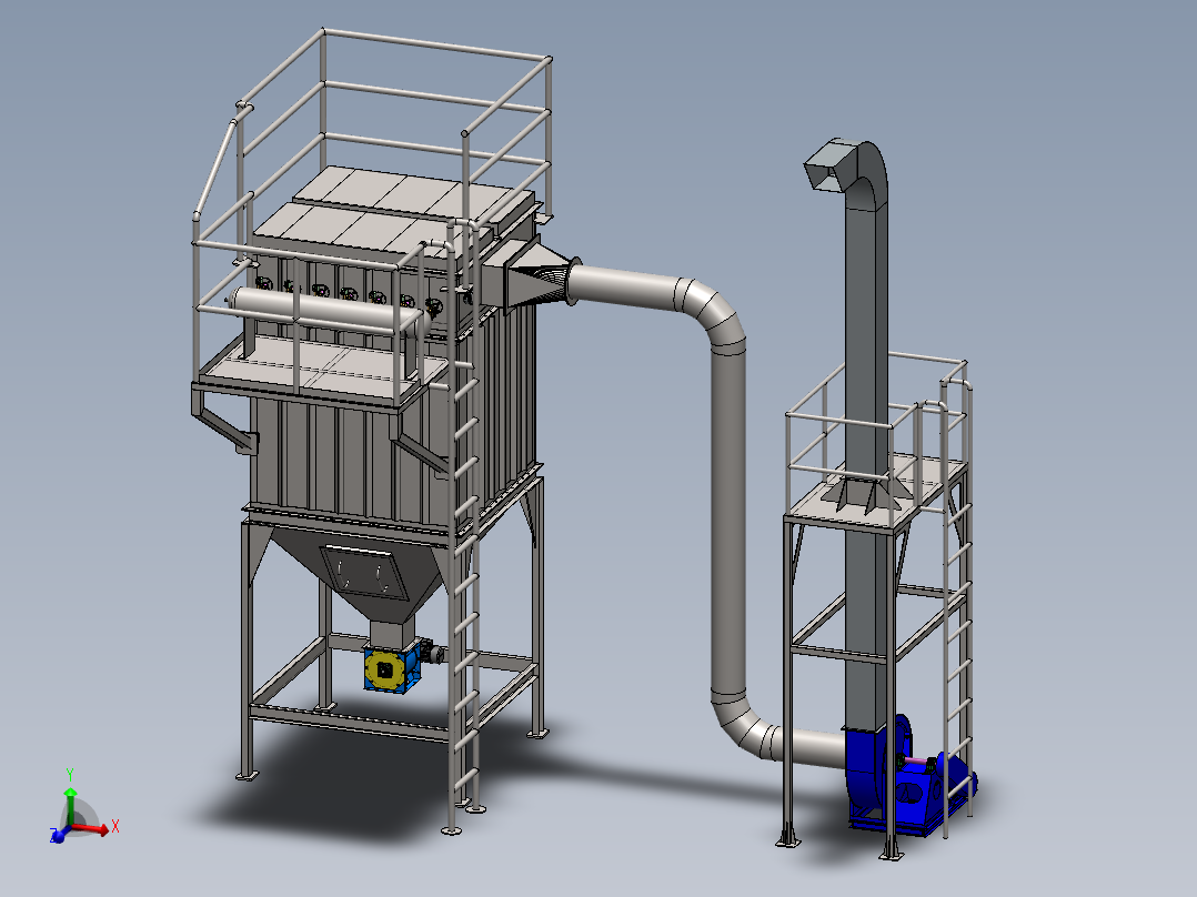 49袋脉冲布袋除尘器(1)
