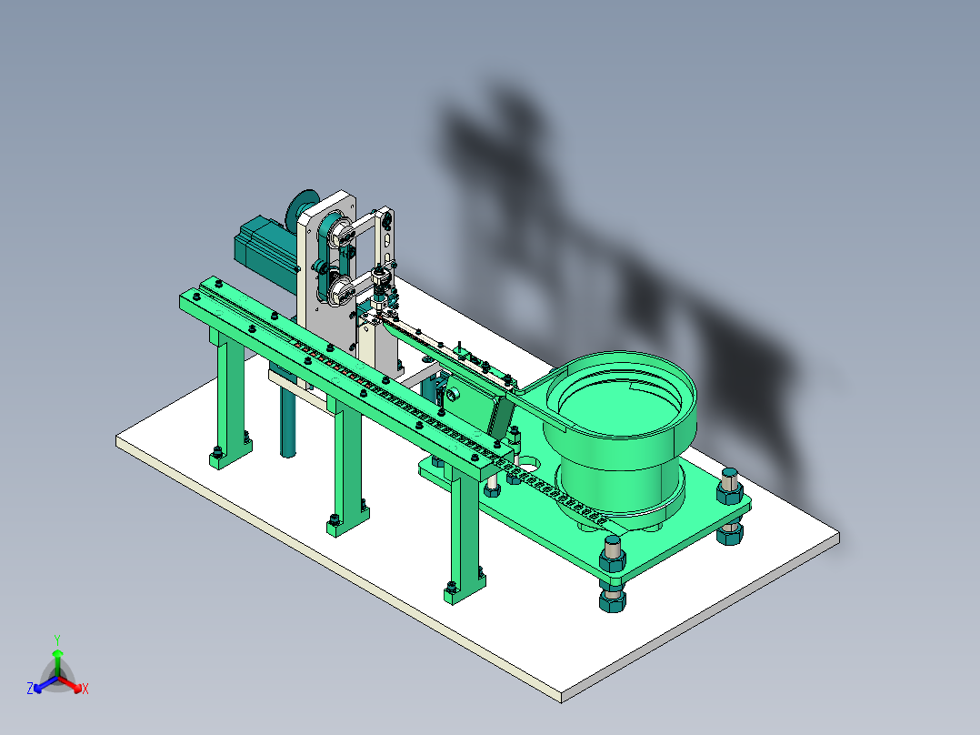 高速<span style='color: red'>机械手</span>取放机构