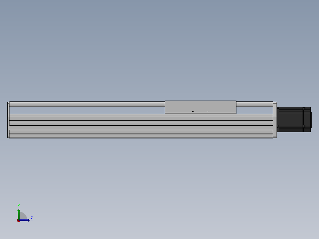精密模组MY220-T10-450L-BC-P75B-C4-C左视图