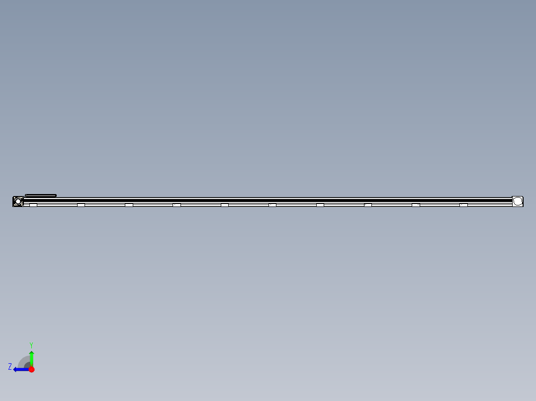 同步带滑台-欧规B8-L176-S3800-L-ZP40-D3-N5右视图