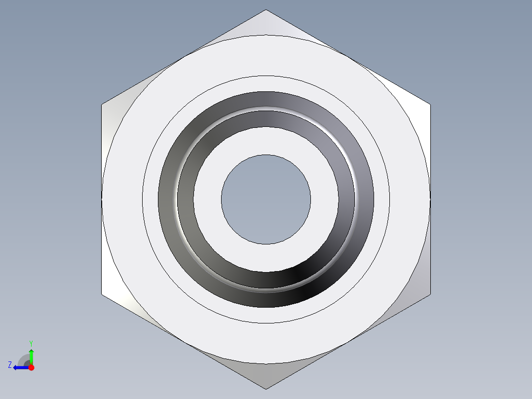 卡套式工业通用硬管接头EO_Swivel_connector_EGEO10SMCF右视图