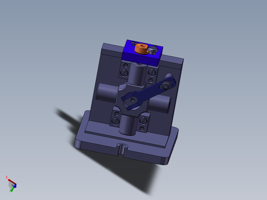 C21750-十字轴机械加工工艺规程及钻φ8孔夹具设计含三维二维说明书