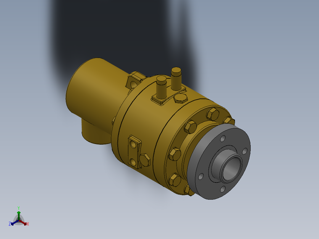 6款旋转接头HW1集合大全正等轴测图