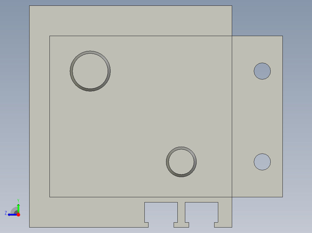 普通气爪PH06-12L右视图