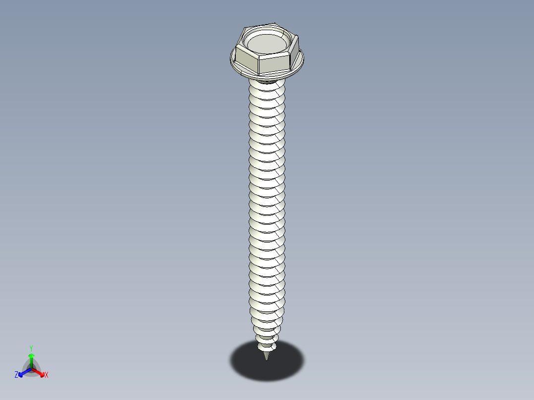 紧固件-STEP Hex Head Screw-02