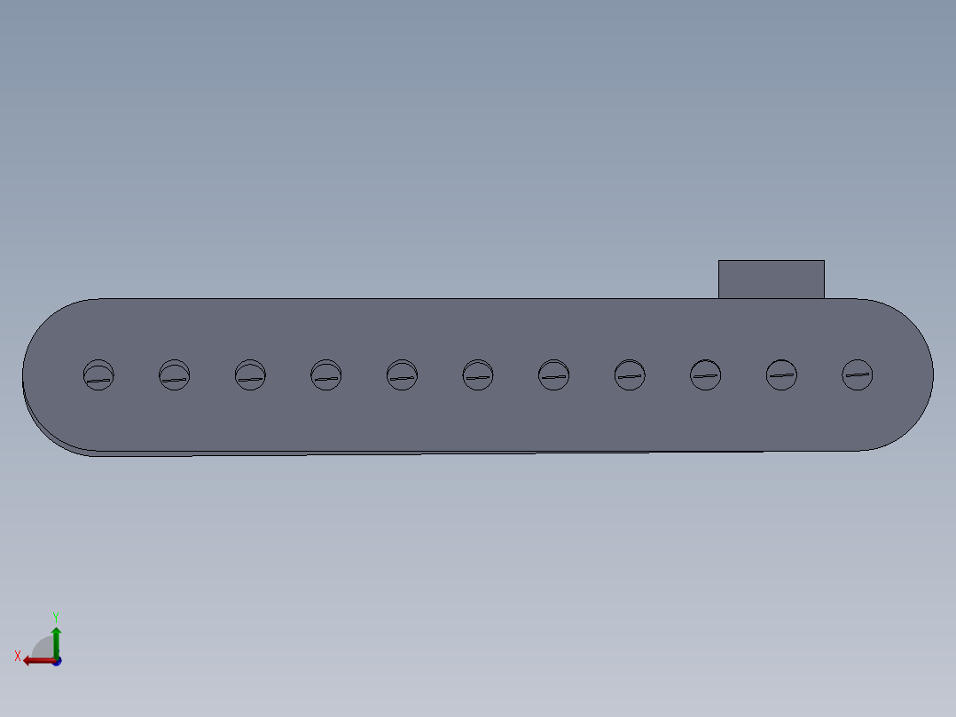 皮带转换器后视图