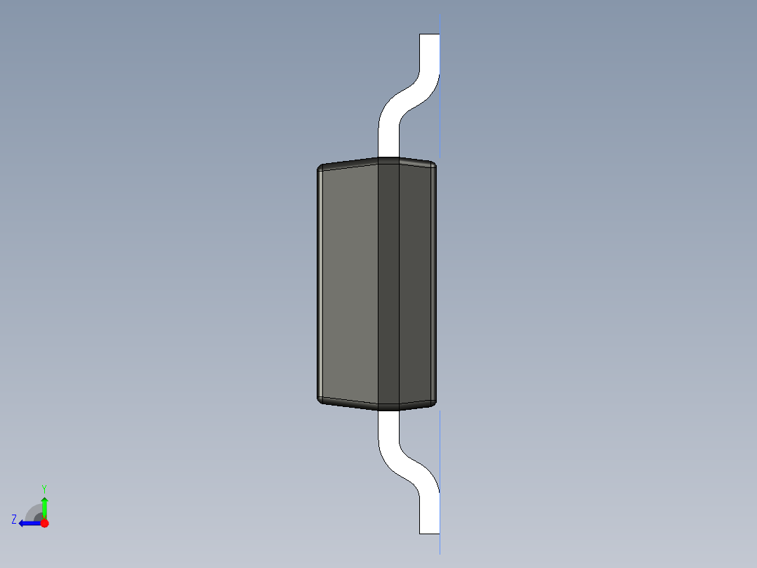 分立半导体元件封装-TO-261AA右视图