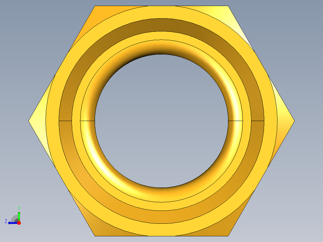 扩口式工业通用硬管接头Long Nut 41FL-8右视图