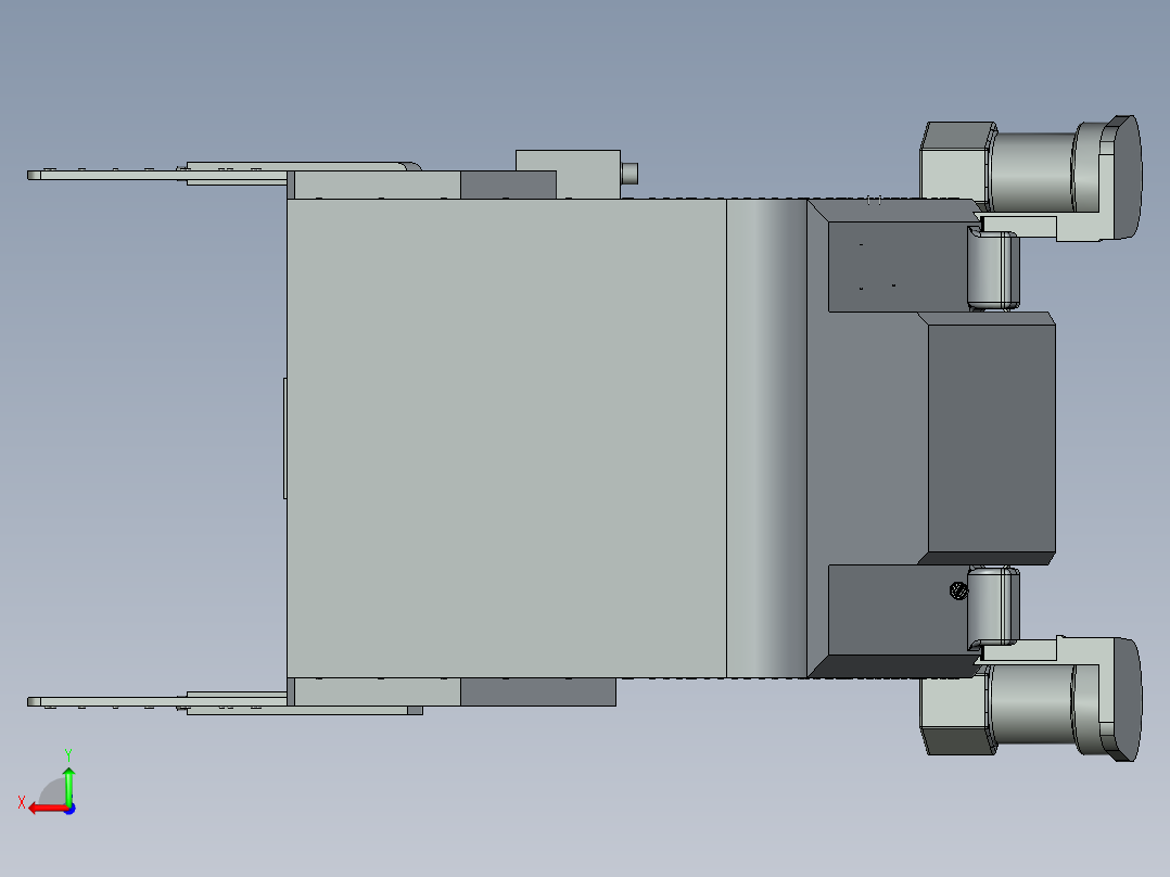 飞机弹射座椅后视图