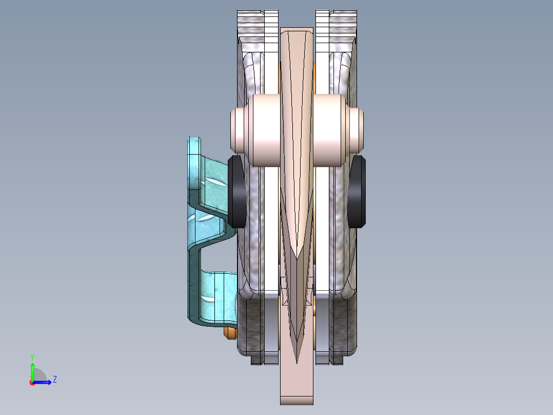 折叠刀+O-Kisaku左视图