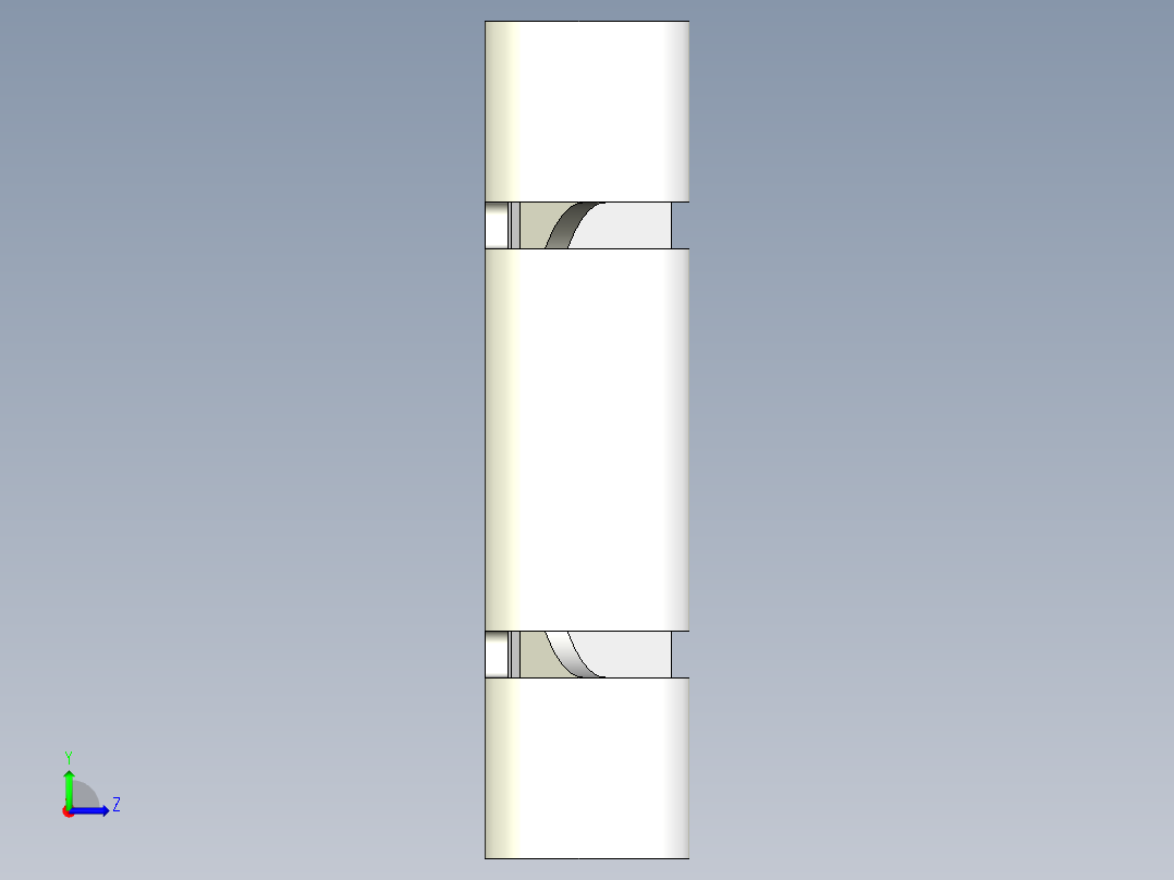 BC華司10.-3D多系列多零件图纸模型左视图