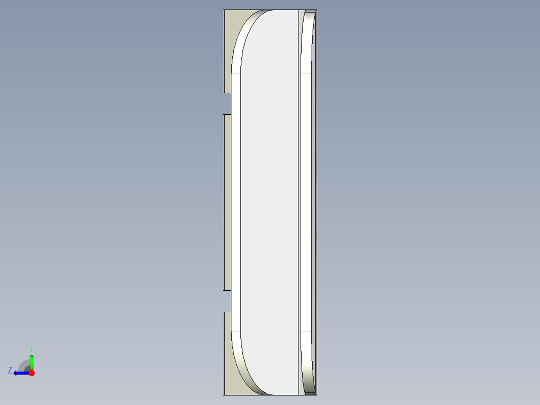 BC華司10.-3D多系列多零件图纸模型右视图