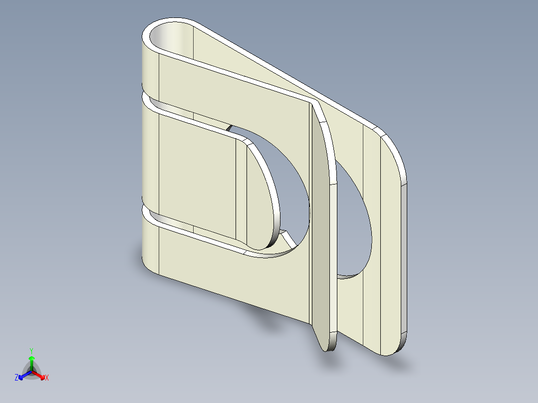 BC華司10.-3D多系列多零件图纸模型正等轴测图