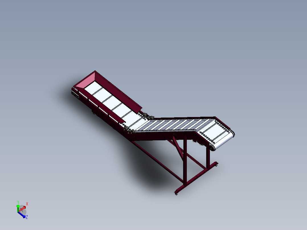 F888 大<span style='color: red'>倾角</span><span style='color: red'>提升机</span> SW11