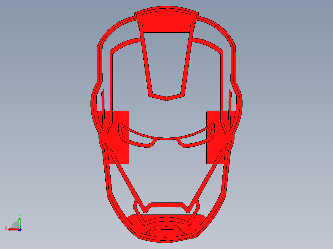 钢铁侠-饼干切割器后视图