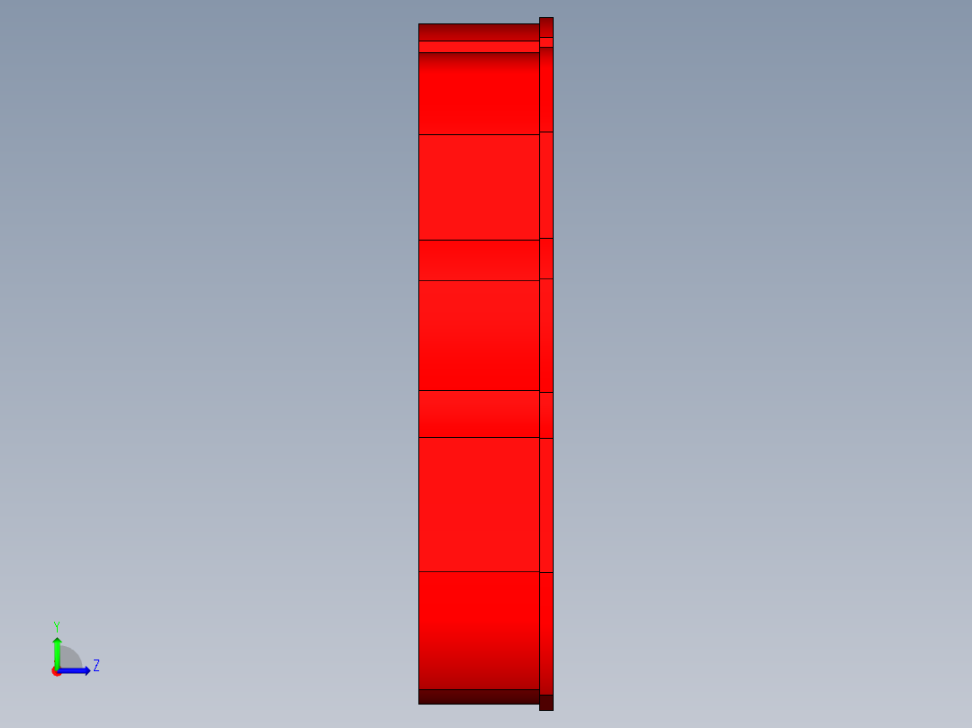 钢铁侠-饼干切割器左视图