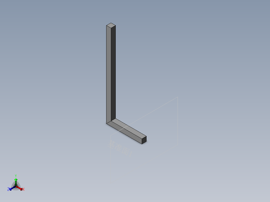 调节杆正等轴测图