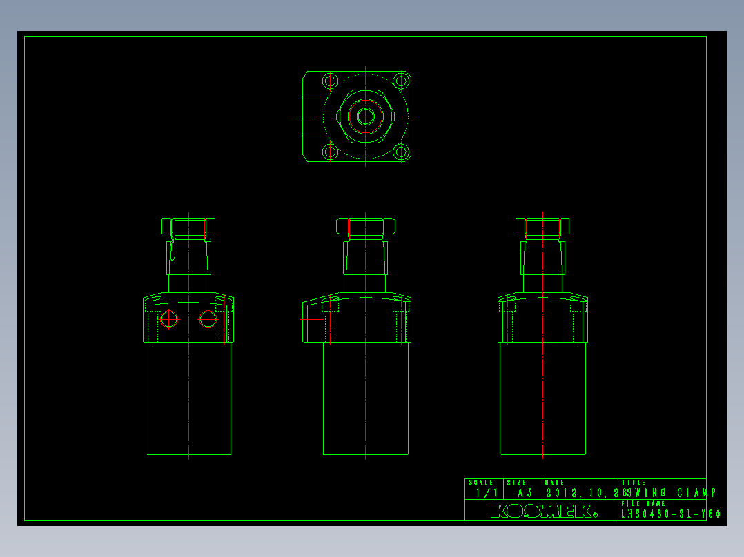 LHS0480-SL-Y60多系列多零件图纸模型
