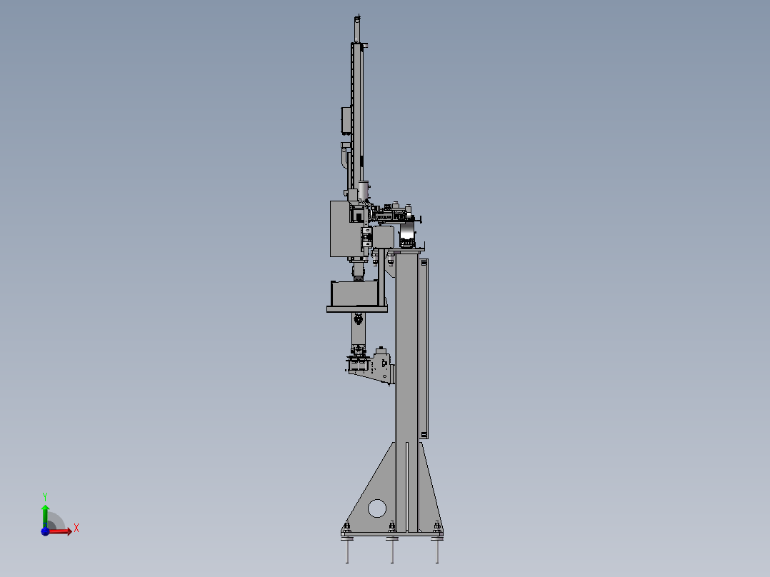 桁架机械手前视图