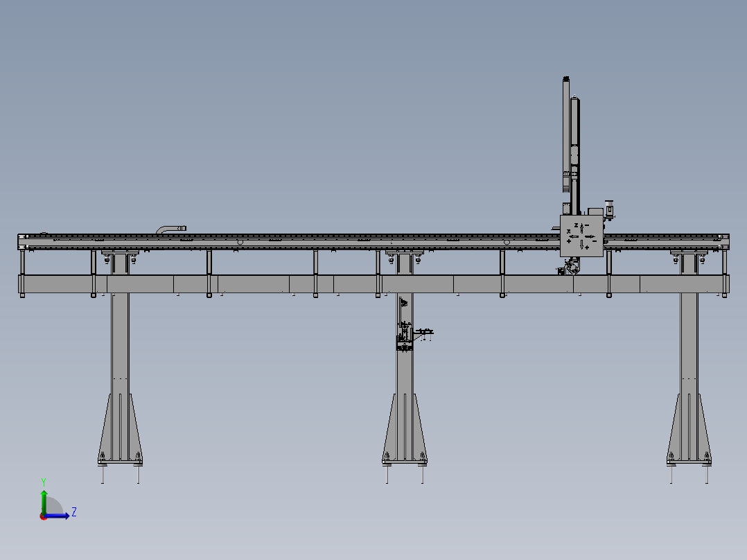 桁架机械手左视图