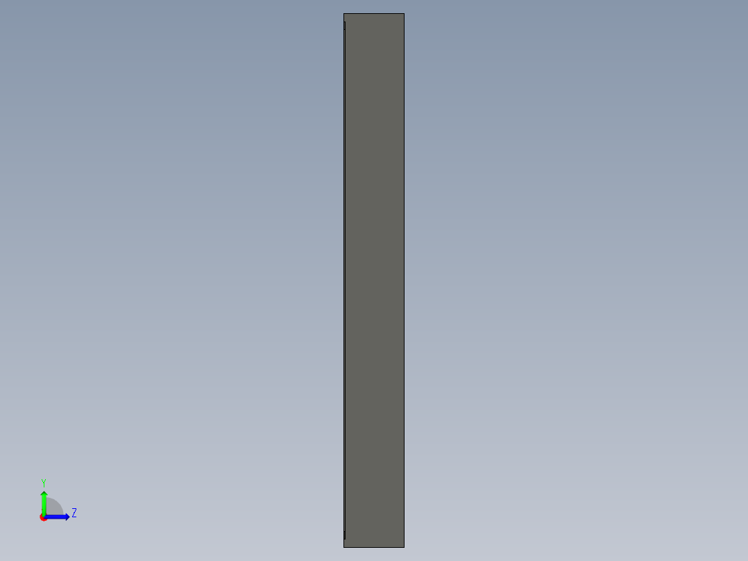 基恩士CA-DSB15_kc图纸模型左视图