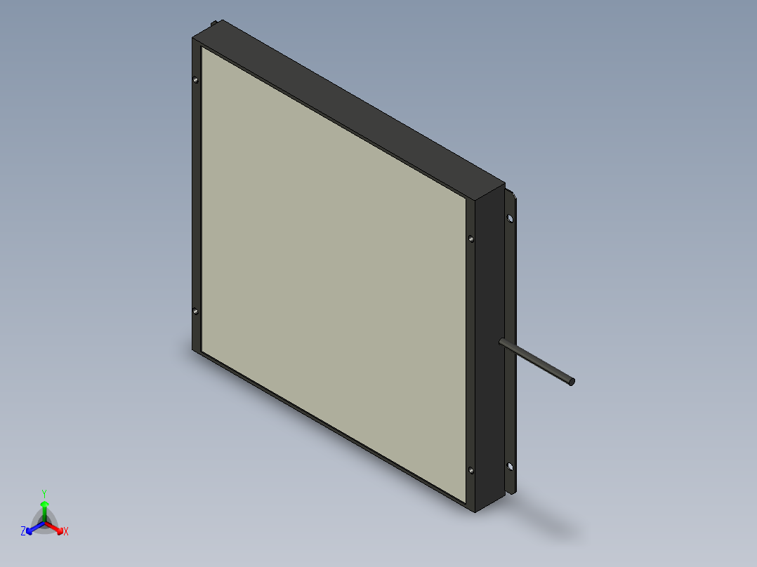 基恩士CA-DSB15_kc图纸模型正等轴测图