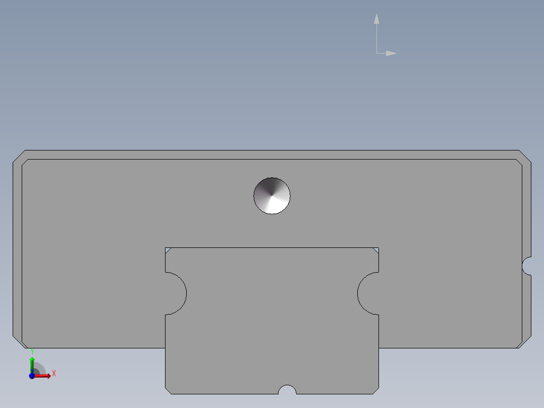 滑块MGN7C前视图